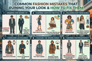 Common Fashion Mistakes That Ruining Your Look & How to Fix Them