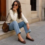 Brown Flat Shoes