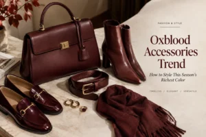 Oxblood Accessories Trend: How to Style This Season’s Richest Color