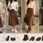Suede Midi Skirt Trends 2026
